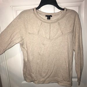 Super cute sweater/ pullover with cutouts